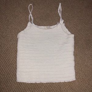 Brandy Melville white tank!! 🦋🦋